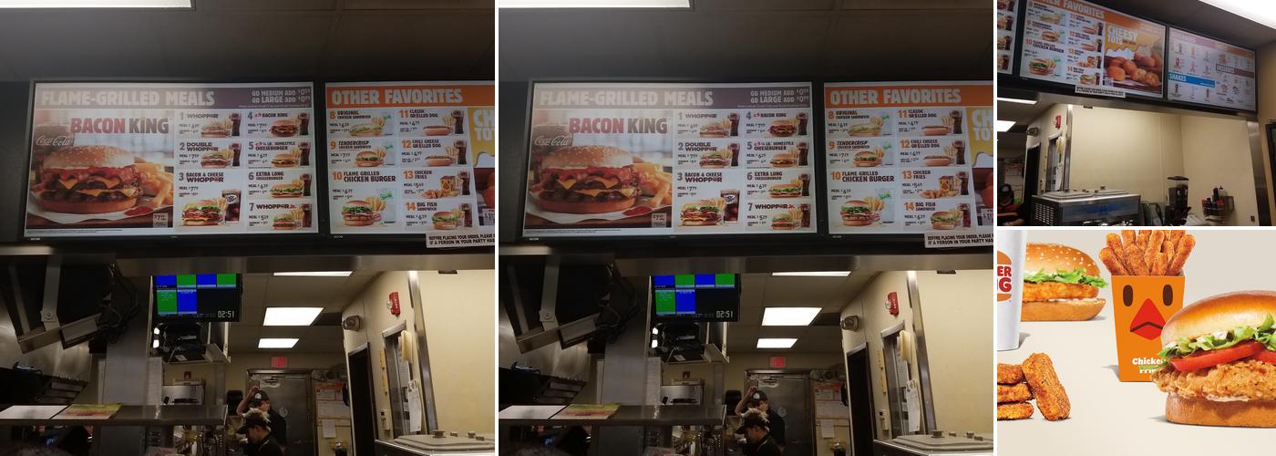 Burger King Menu