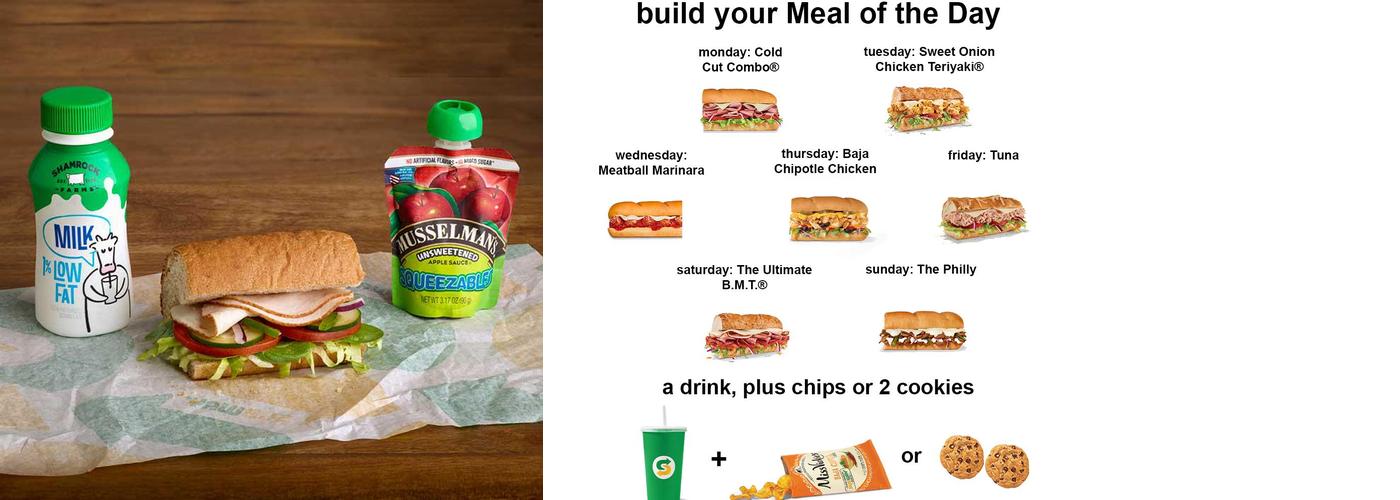 Subway Menu