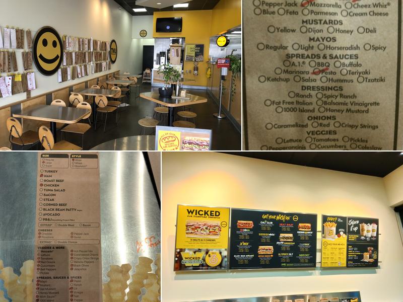 Which Wich Menu