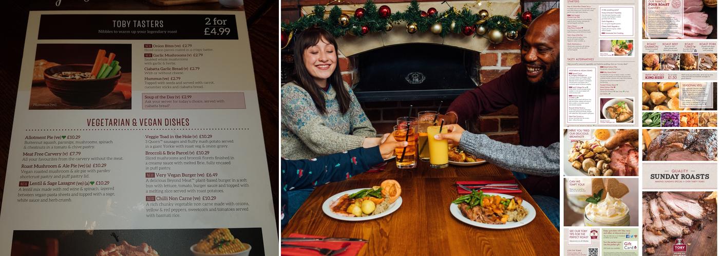 Toby Carvery Speke Boulevard Menu