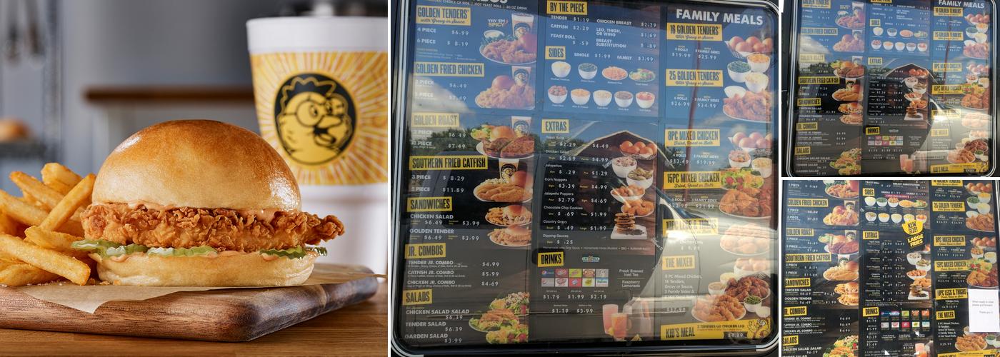 Golden Chick Menu