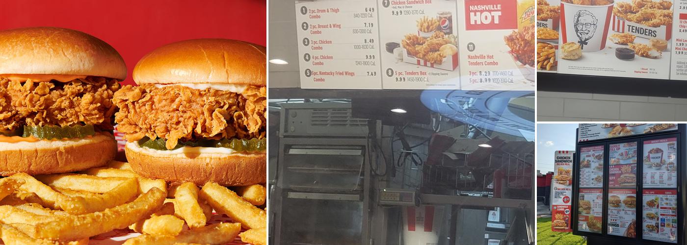 KFC Menu