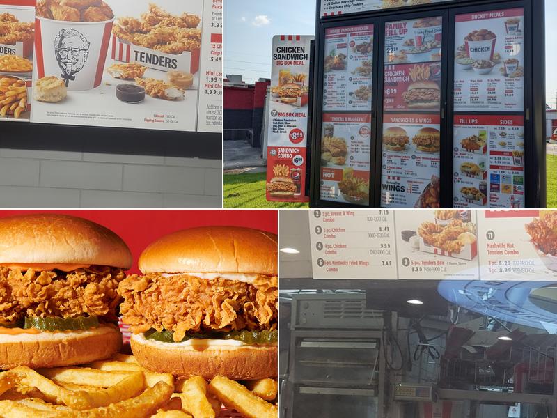 KFC Menu