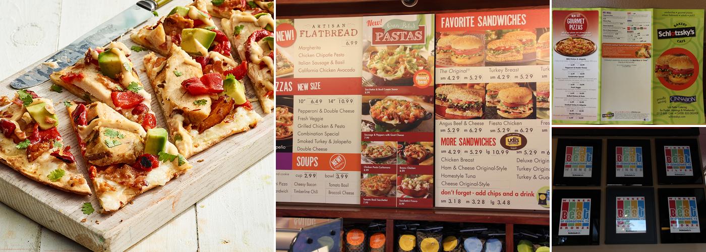 Schlotzsky's Menu