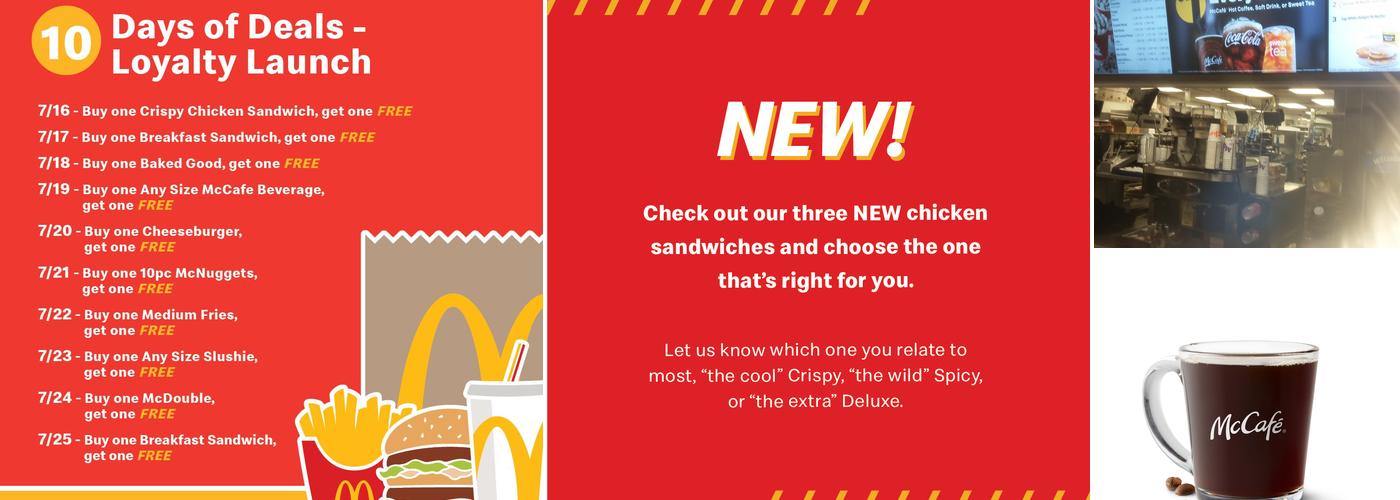 McDonald's Menu