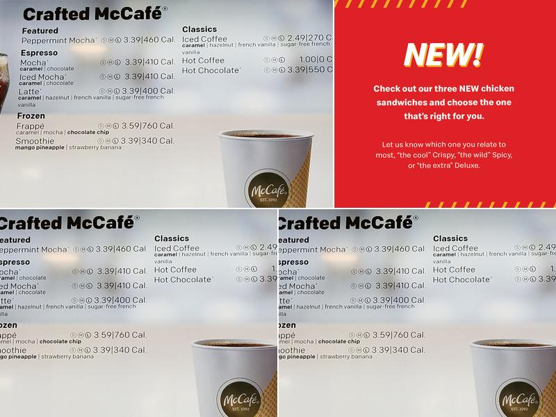 McDonald's Menu