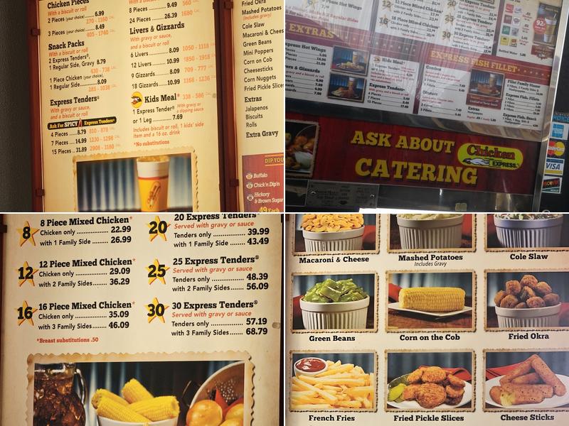 Chicken Express Menu