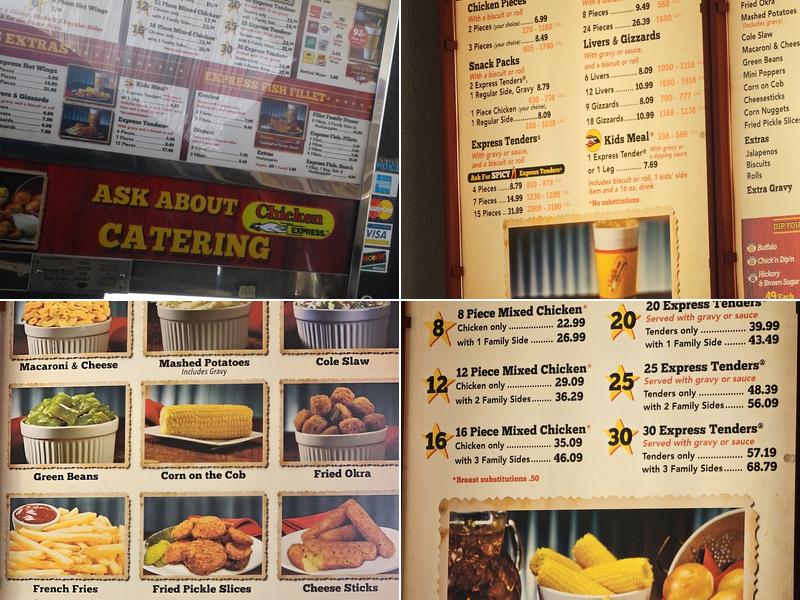 Chicken Express Menu