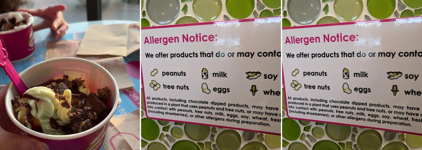 Menchie's Frozen Yogurt Menu
