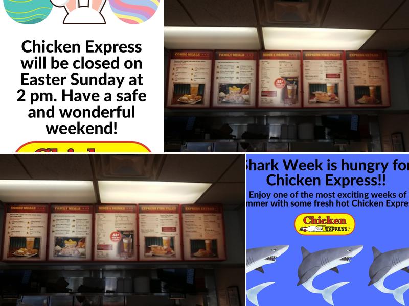 Chicken Express Menu