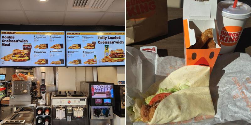 Burger King Menu