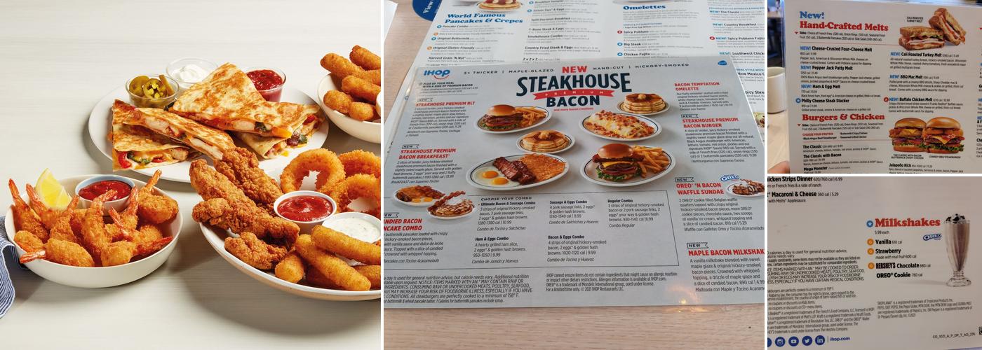 IHOP Menu