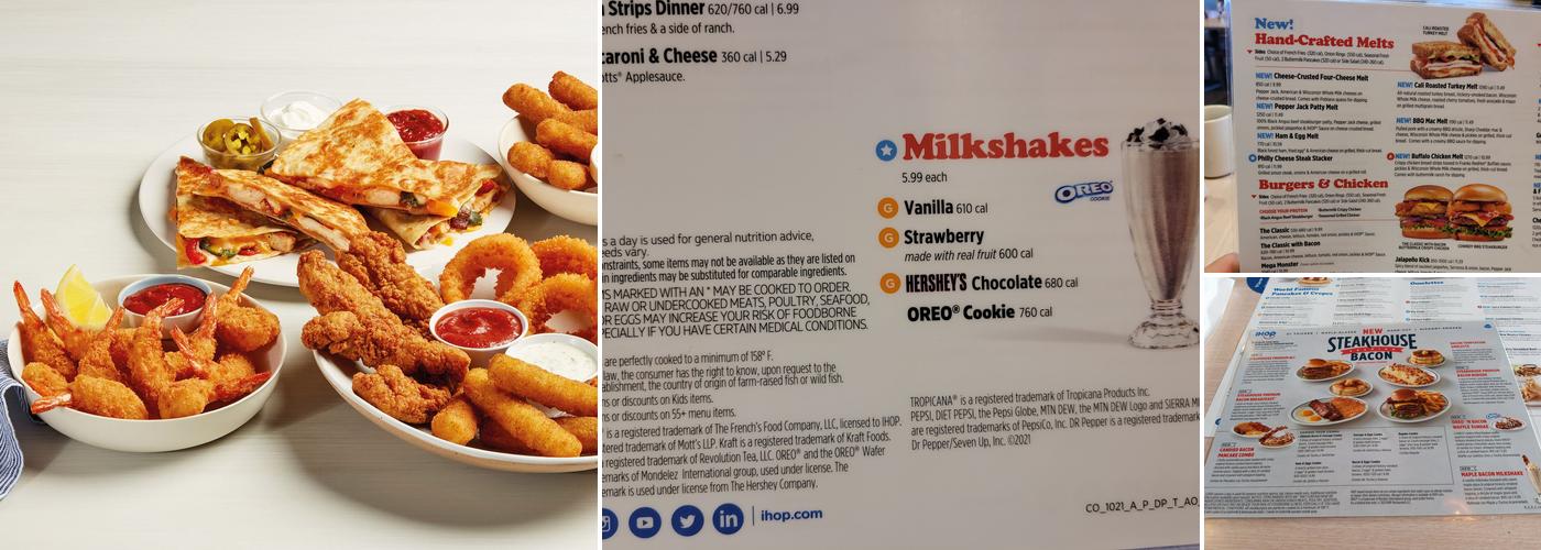 IHOP Menu