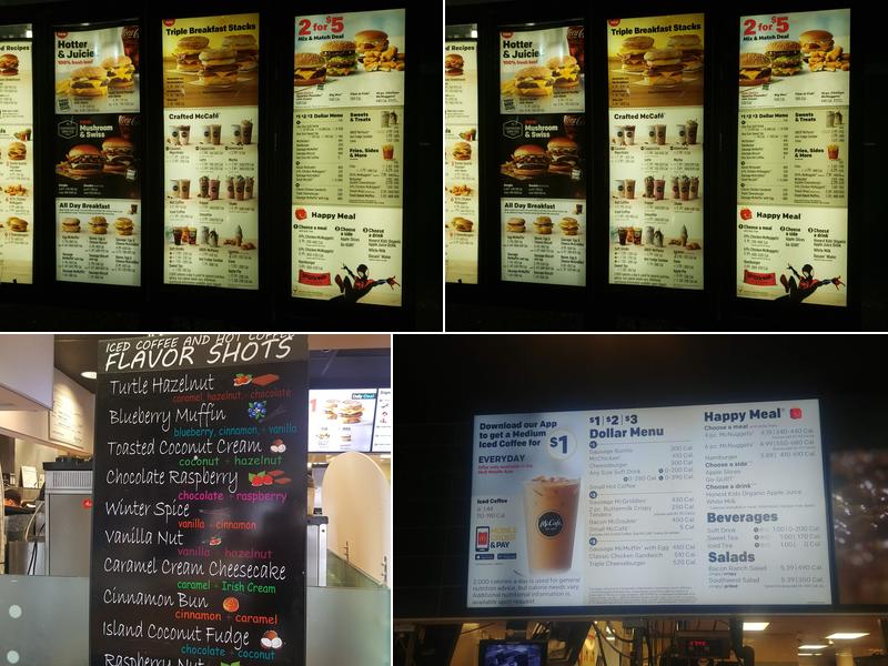 McDonald's Menu