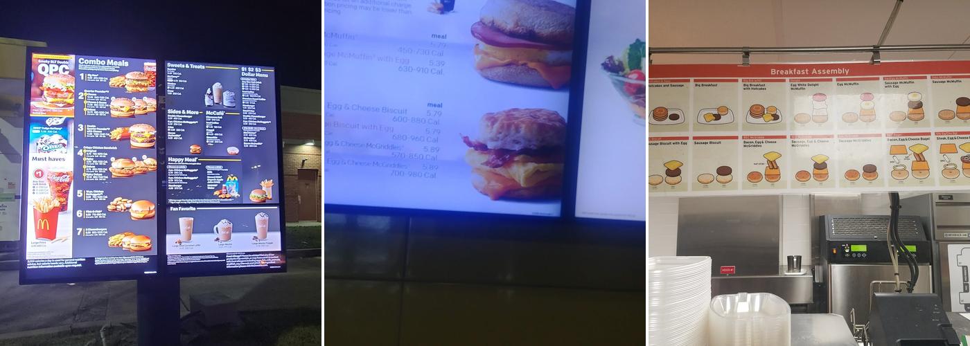 McDonald's Menu