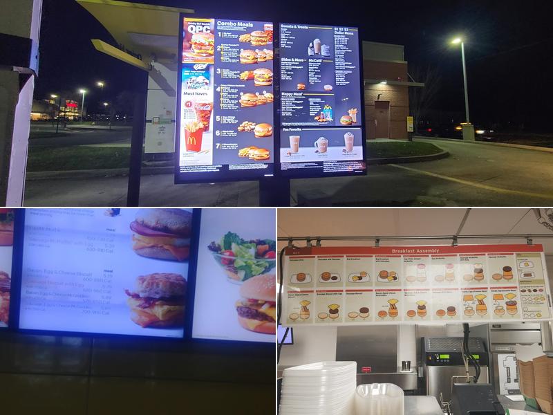 McDonald's Menu