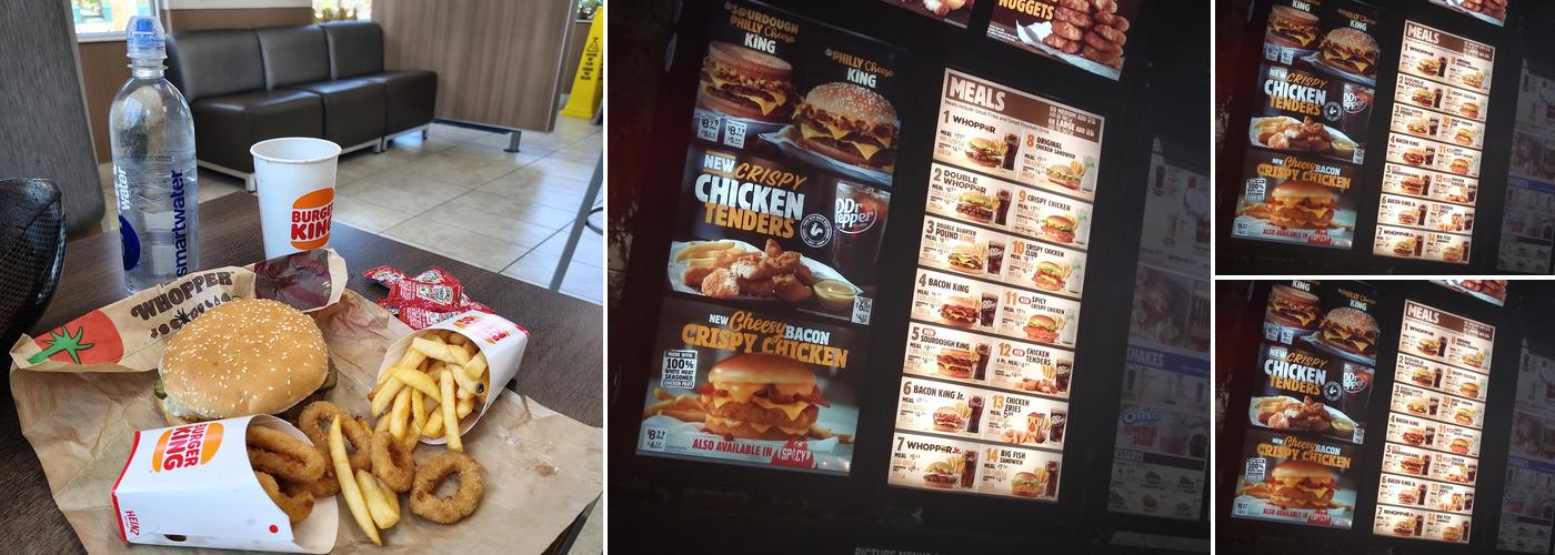 Burger King Menu