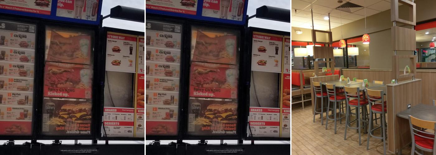 Burger King Menu