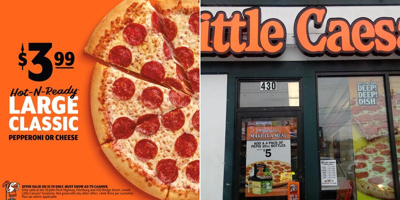 Little Caesars Pizza Menu