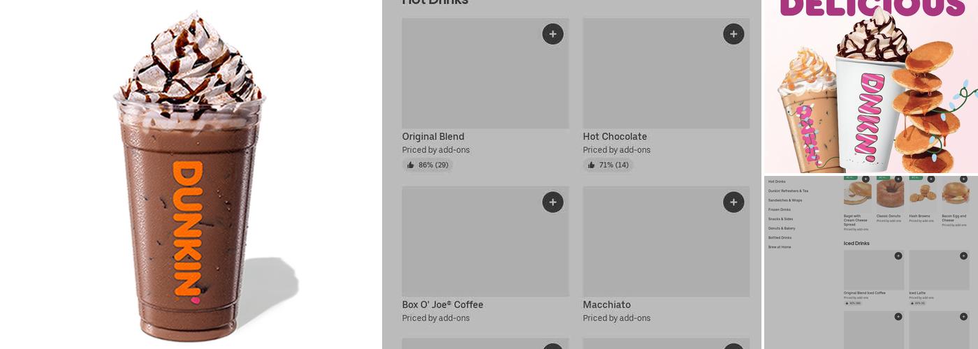 Dunkin' Menu