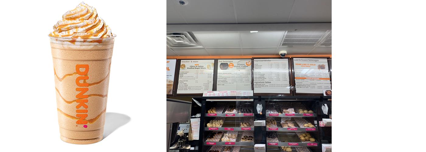 Dunkin' Menu
