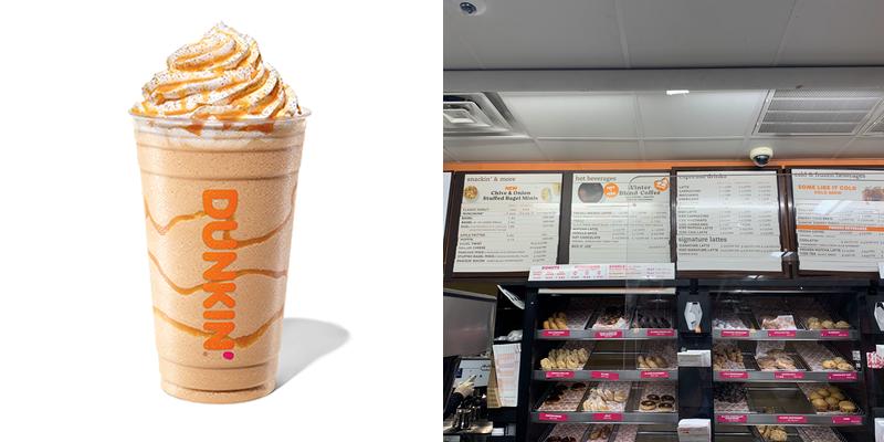 Dunkin' Menu