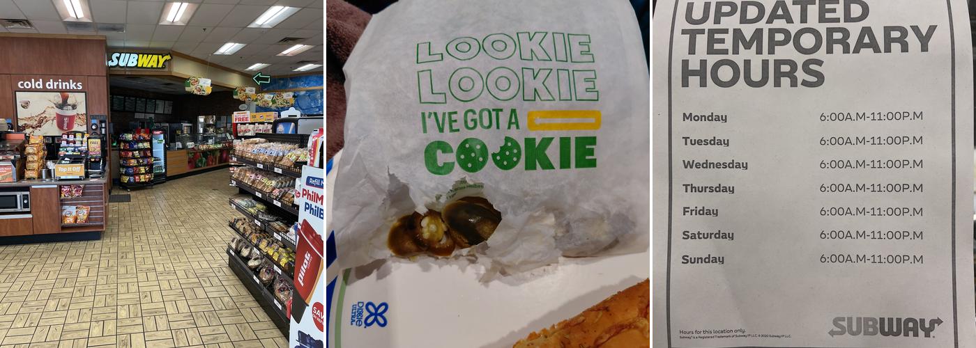 Subway Menu