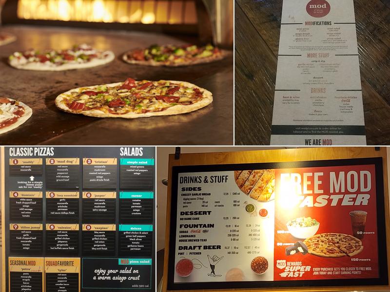 MOD Pizza Menu