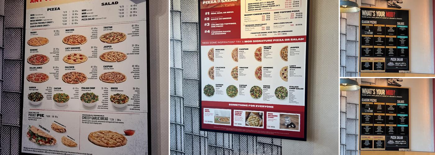 MOD Pizza Menu