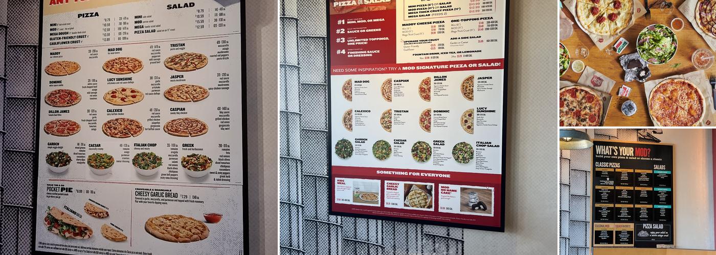MOD Pizza Menu