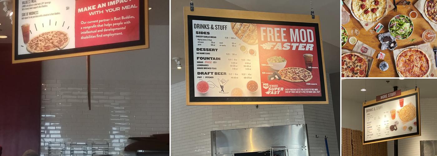 MOD Pizza Menu