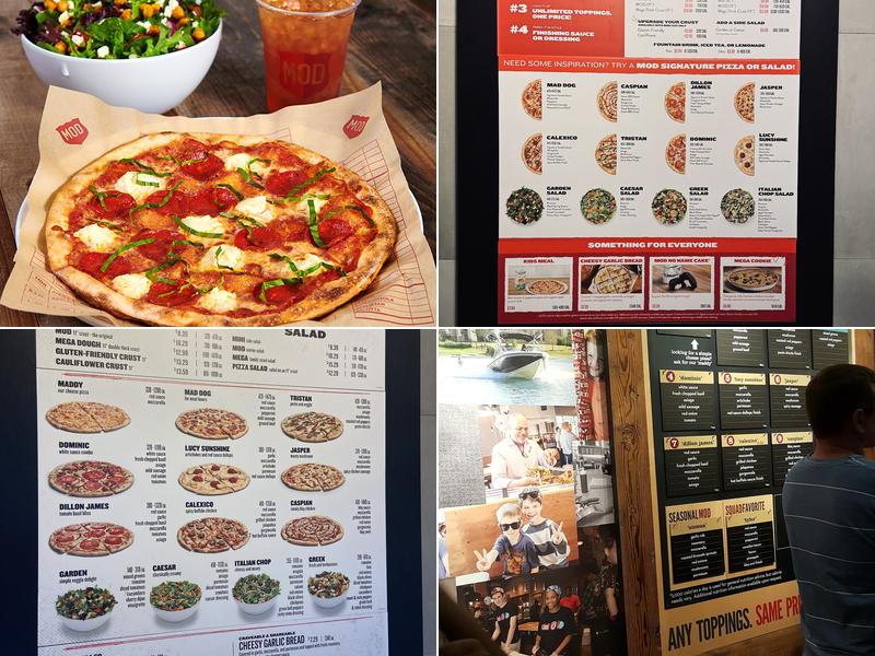 MOD Pizza Menu