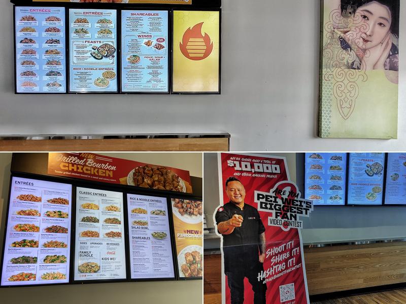 Pei Wei Asian Kitchen Menu