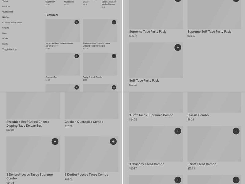 Taco Bell Menu