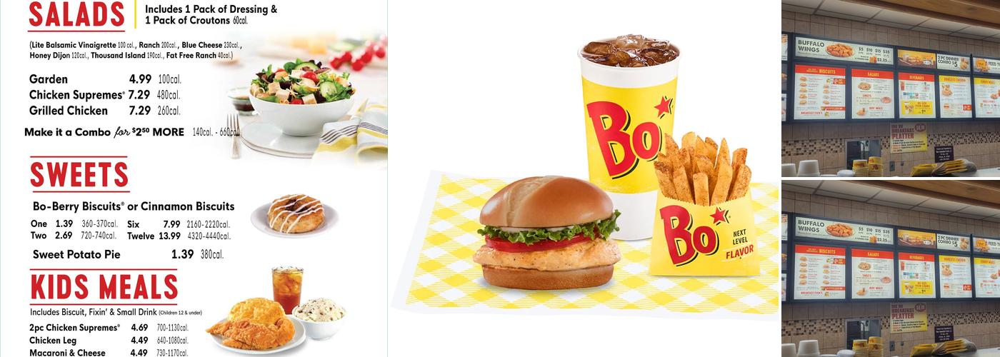 Bojangles Menu