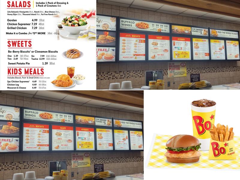 Bojangles Menu