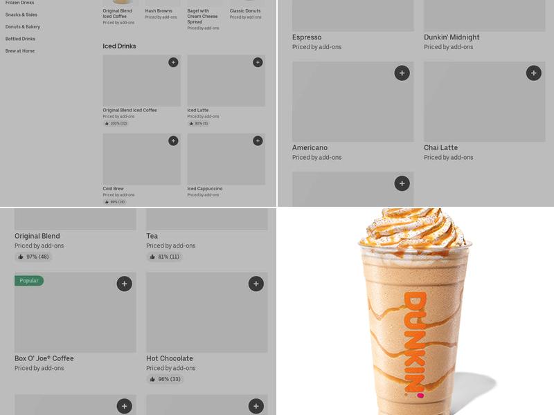 Dunkin' Menu