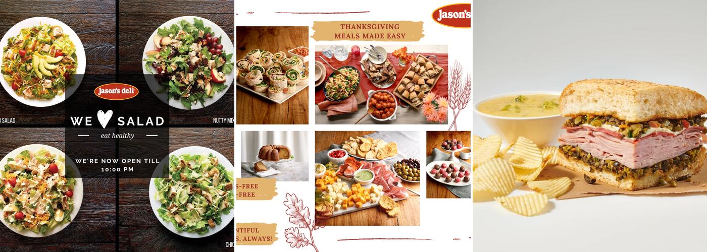 Jason's Deli Menu