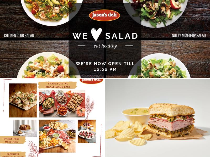 Jason's Deli Menu