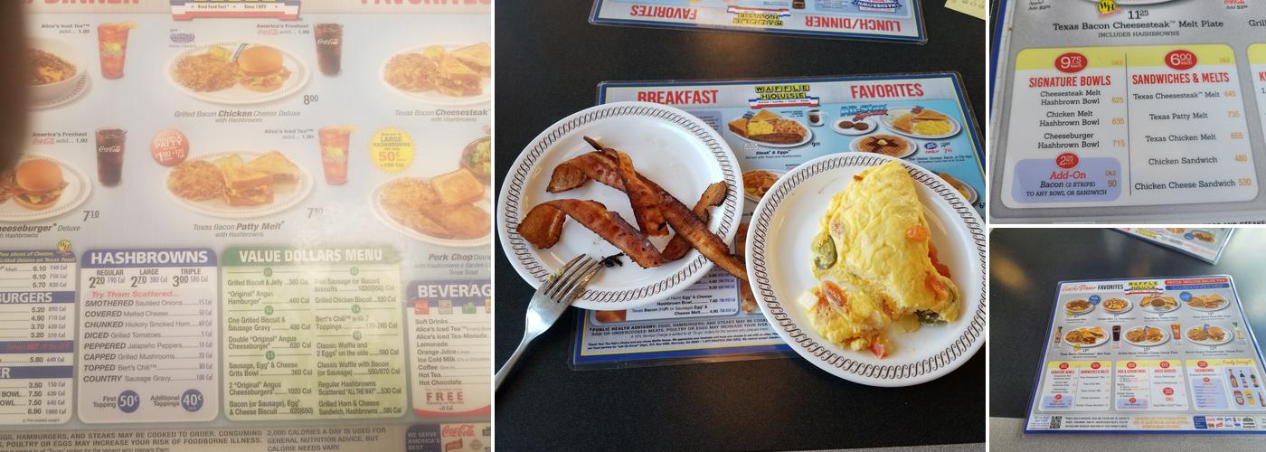 Waffle House Menu