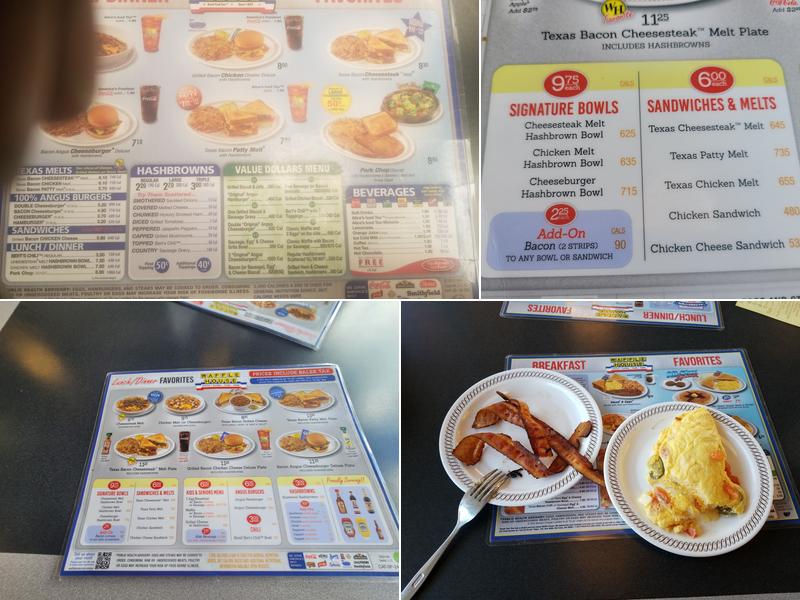Waffle House Menu