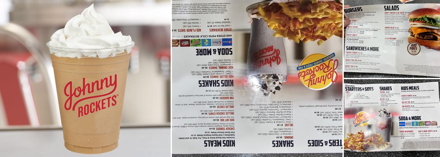 Johnny Rockets Menu