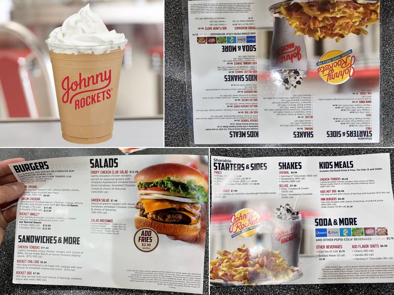 Johnny Rockets Menu