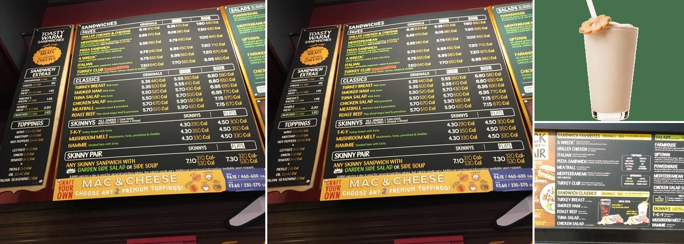 Potbelly Menu
