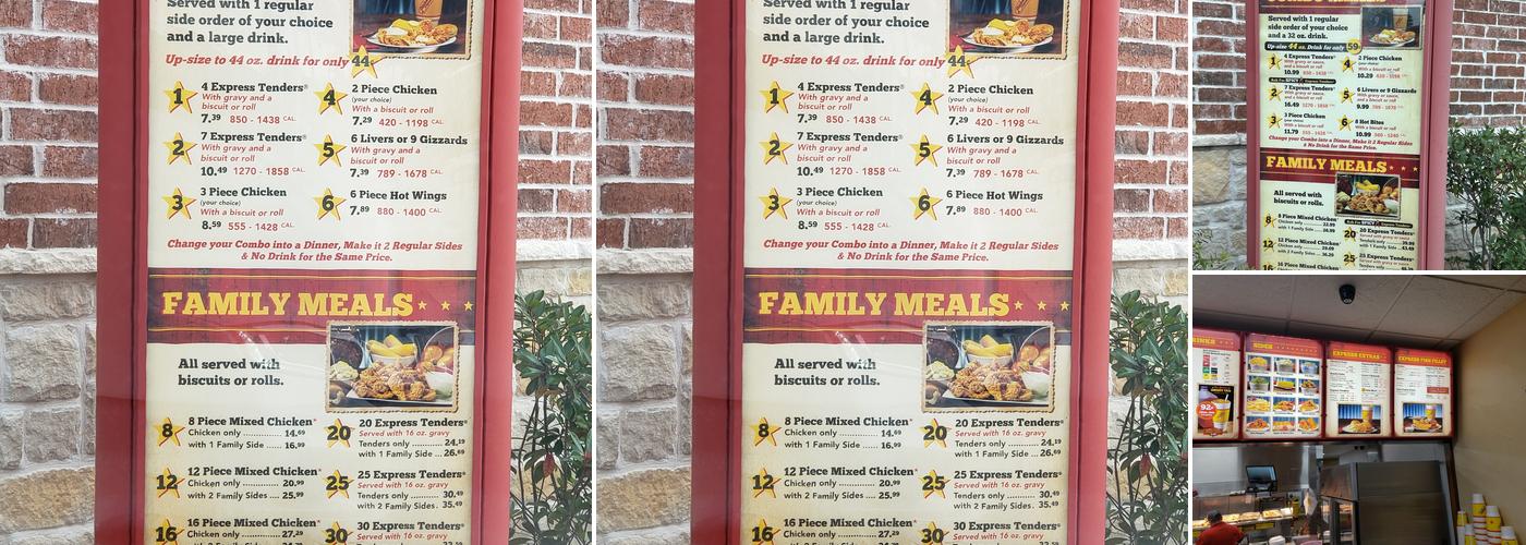 Chicken Express Menu