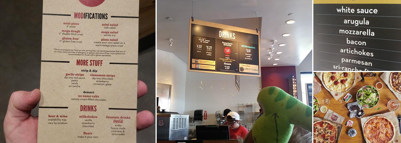 MOD Pizza Menu