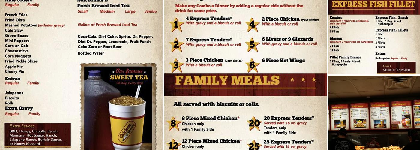 Chicken Express-Rowlett Menu