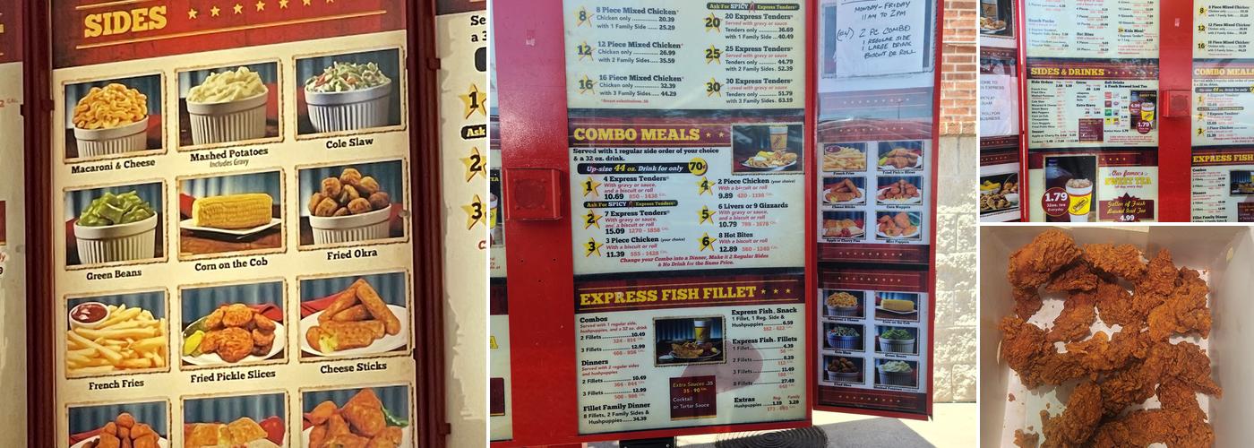 Chicken Express Menu