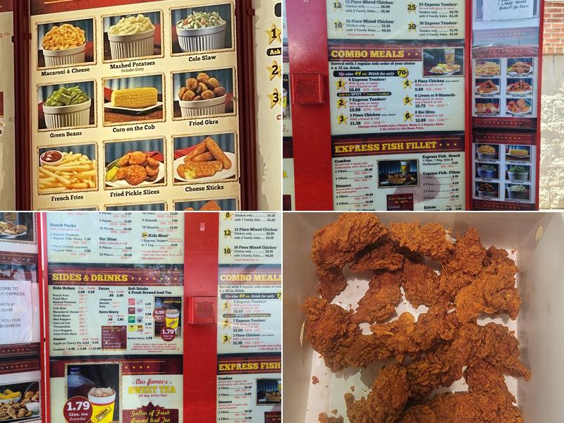 Chicken Express Menu