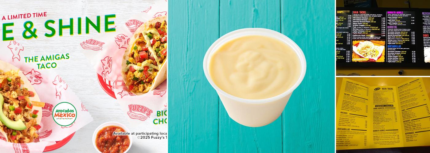 Fuzzy's Taco Shop Menu